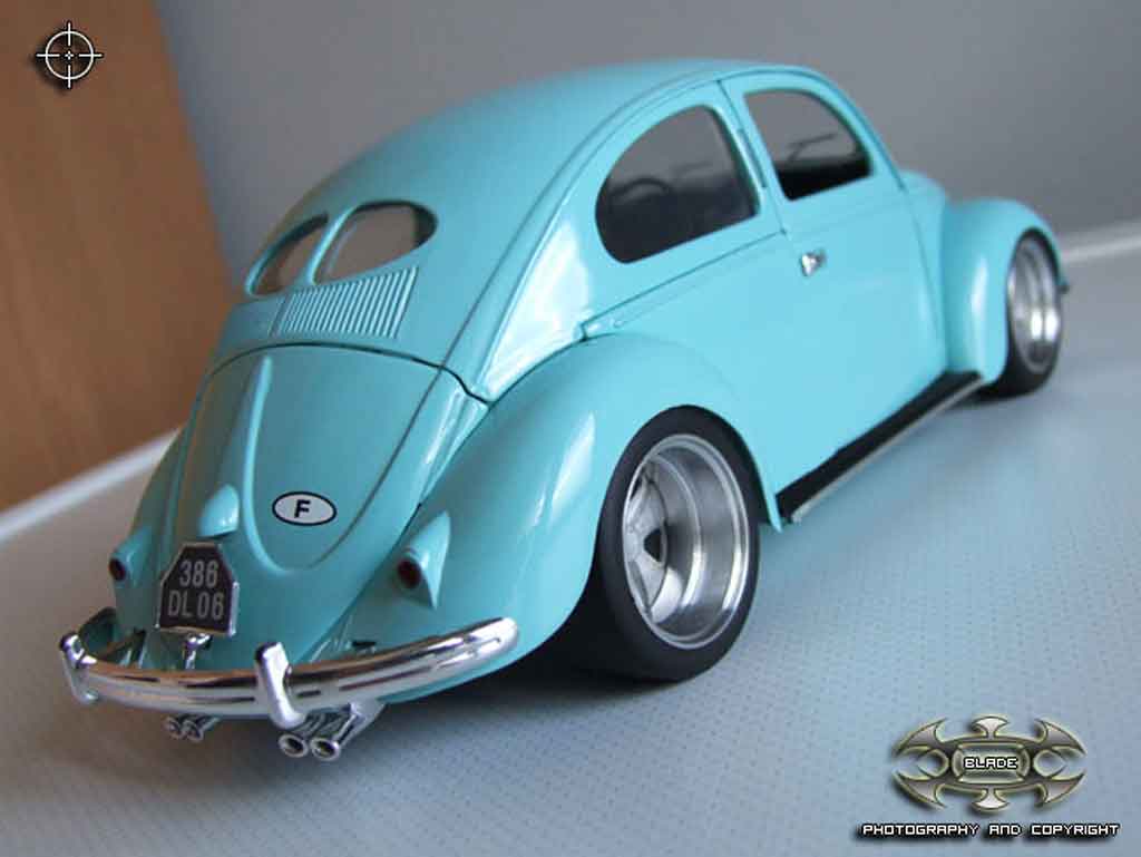 Volkswagen Kafer Base aluminium fuch wheels 1/18 Solido