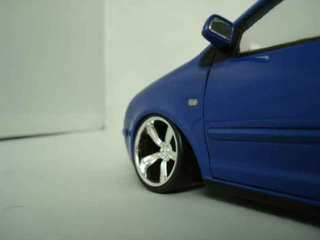 Volkswagen Polo Base 9n blue jantes 14 pouces 1/18 Anson