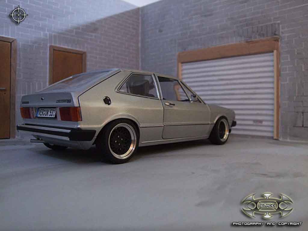 Volkswagen Scirocco GTI jantes bbs 1/18 Revell