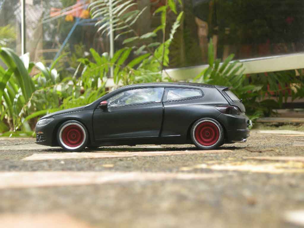 Volkswagen Scirocco R 3 black german look 1/18 Norev