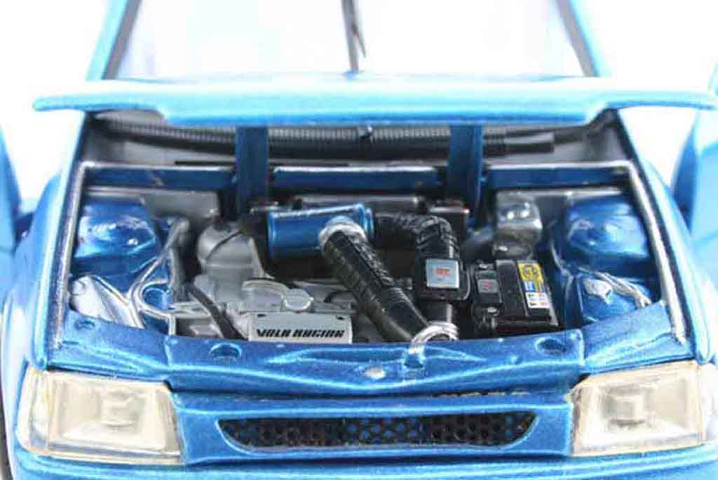 Peugeot 205 GTI blue tuning 1/18 Solido