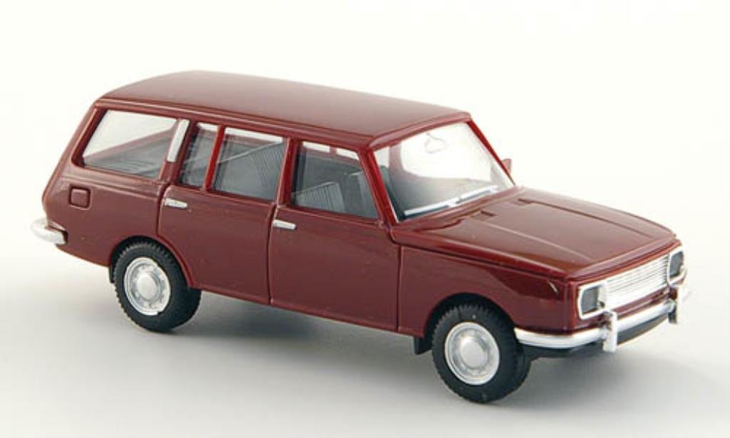 Wartburg 353 1/87 Herpa Tourist red diecast model cars