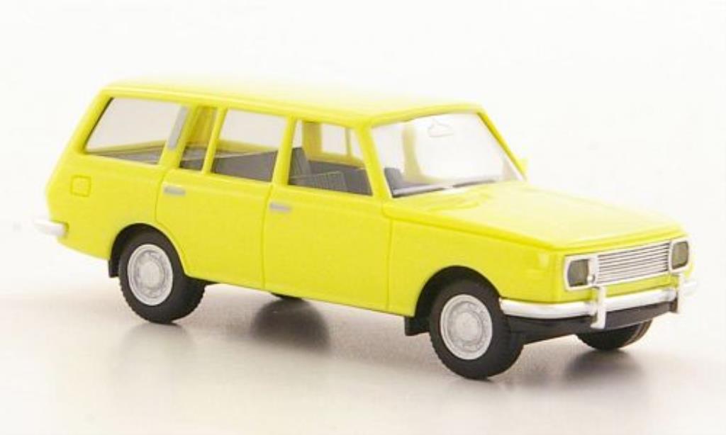 Wartburg 353 1/87 Herpa Tourist yellow diecast model cars
