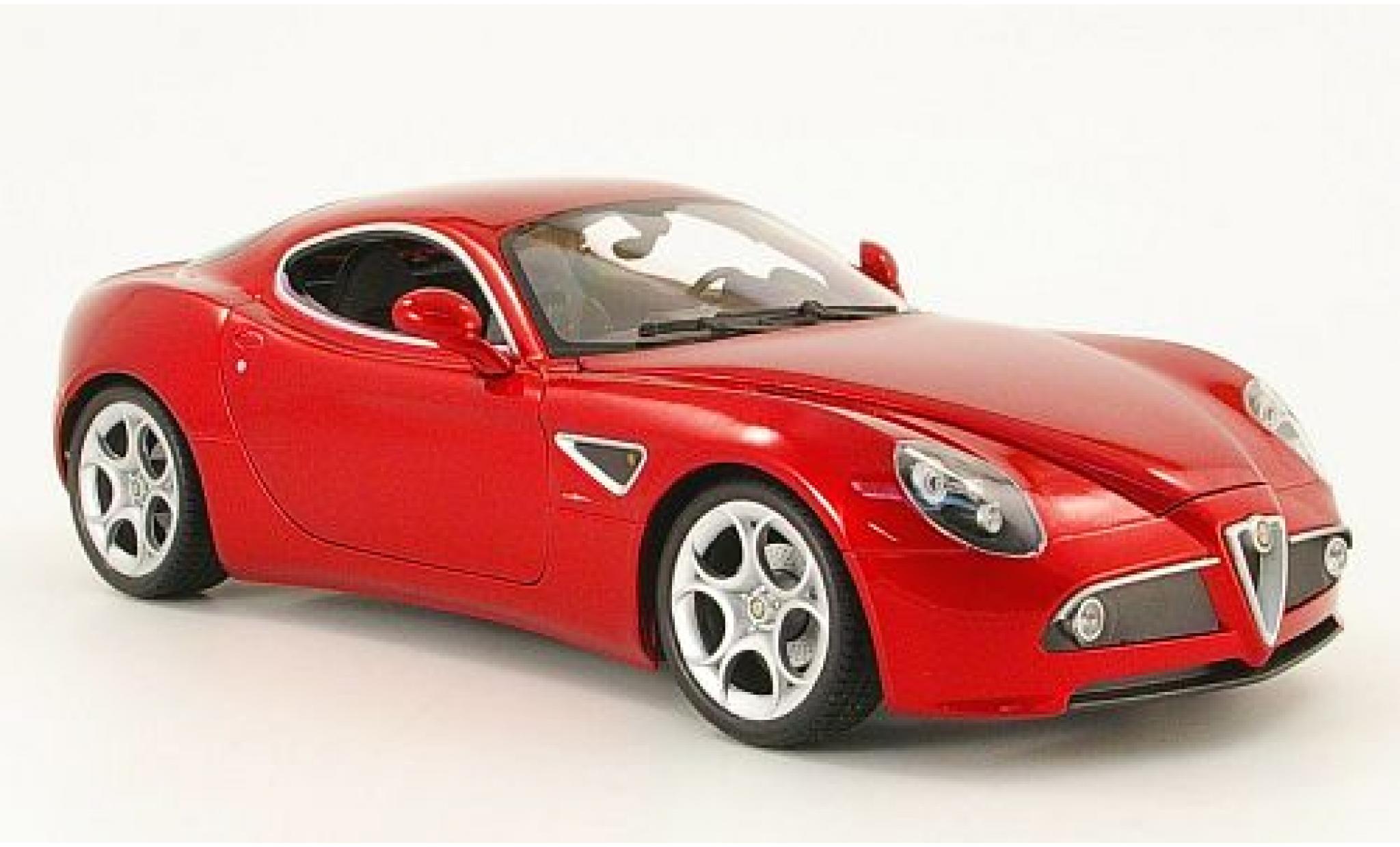 Alfa Romeo 8C 1/18 Welly Competizione red 1:18 diecast model cars
