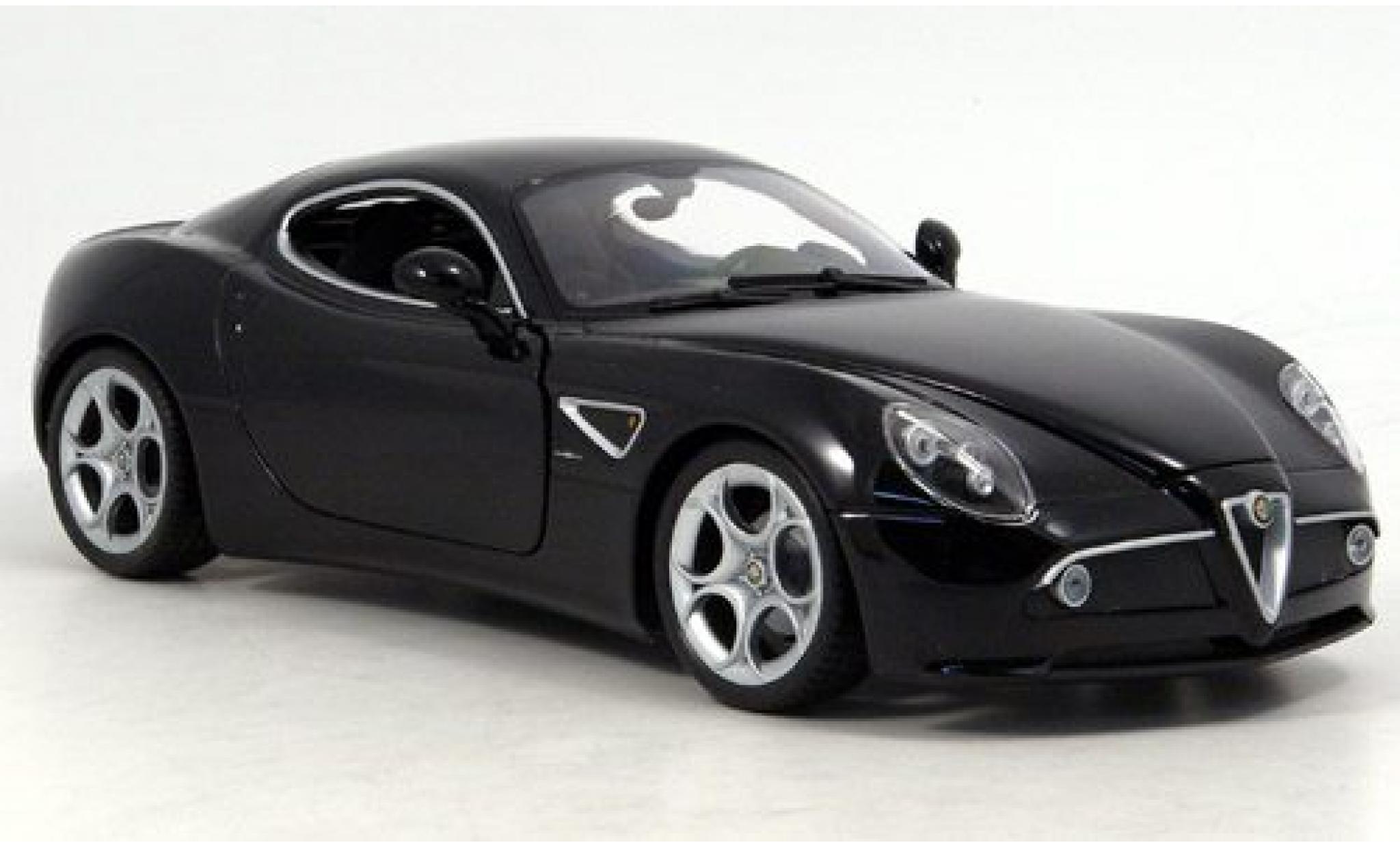 Alfa Romeo 8C 1/18 Welly Competizione black 1:18 diecast model cars