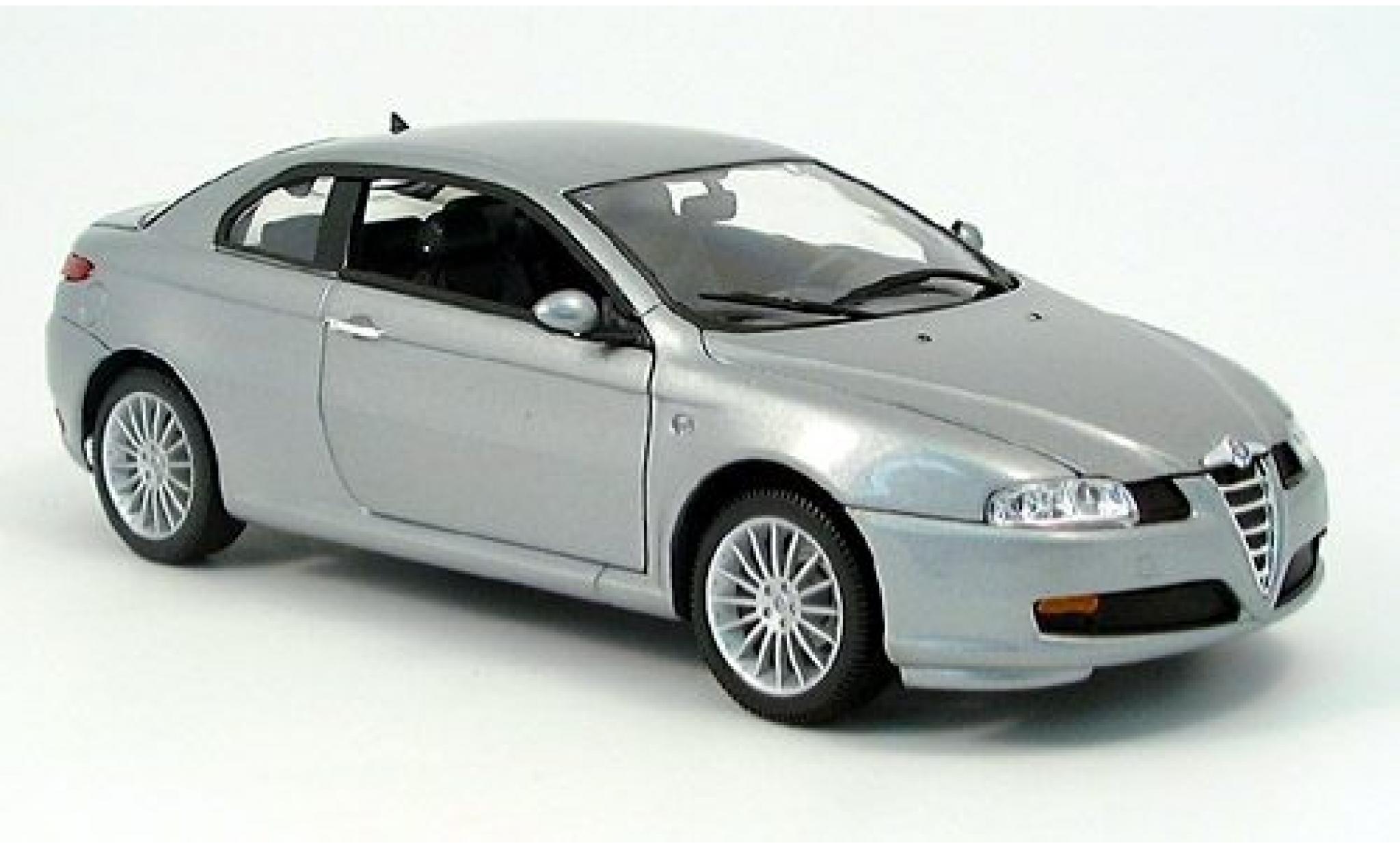 Alfa Romeo GT 1/18 Welly met. grey 2003 1:18 diecast model cars
