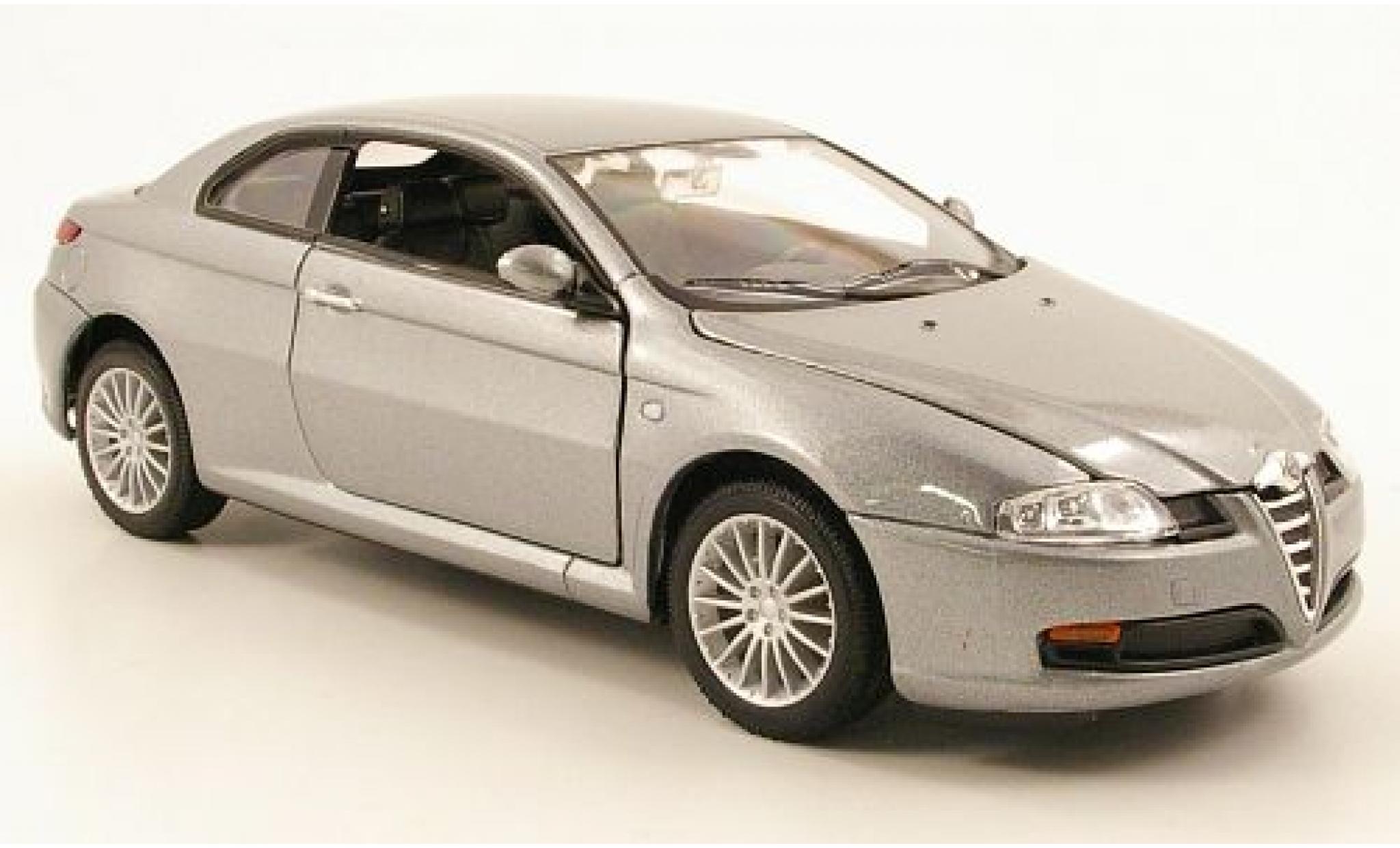 Alfa Romeo GT 1/24 Welly met.-grey 2003 1:24 diecast model cars