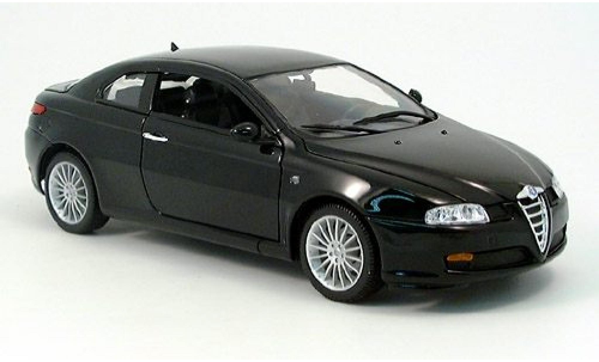 Alfa Romeo GT 1/18 Welly black 2003 1:18 diecast model cars
