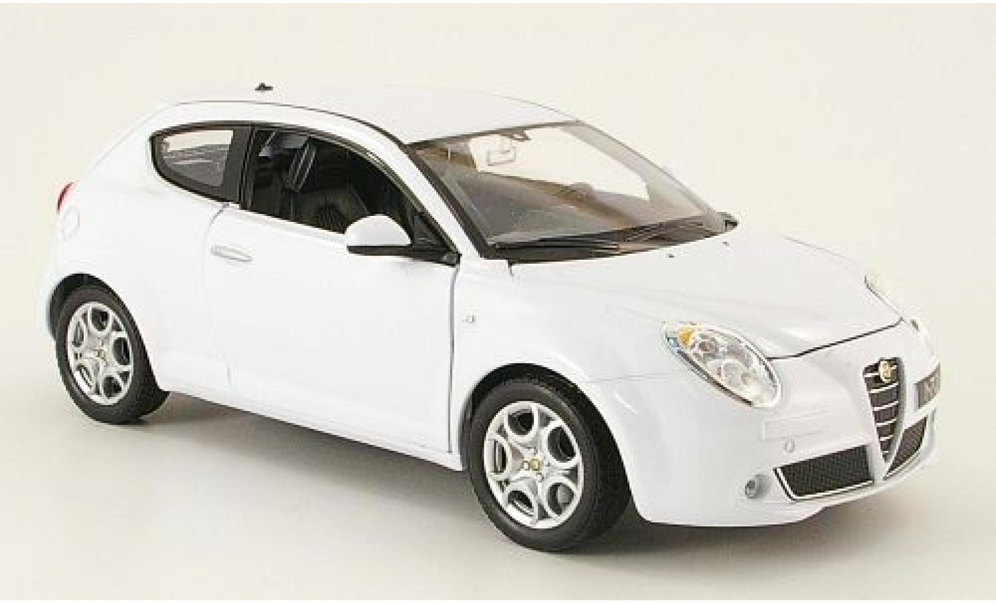 Alfa Romeo Mito 1/24 Welly MiTo white 1:24 diecast model cars