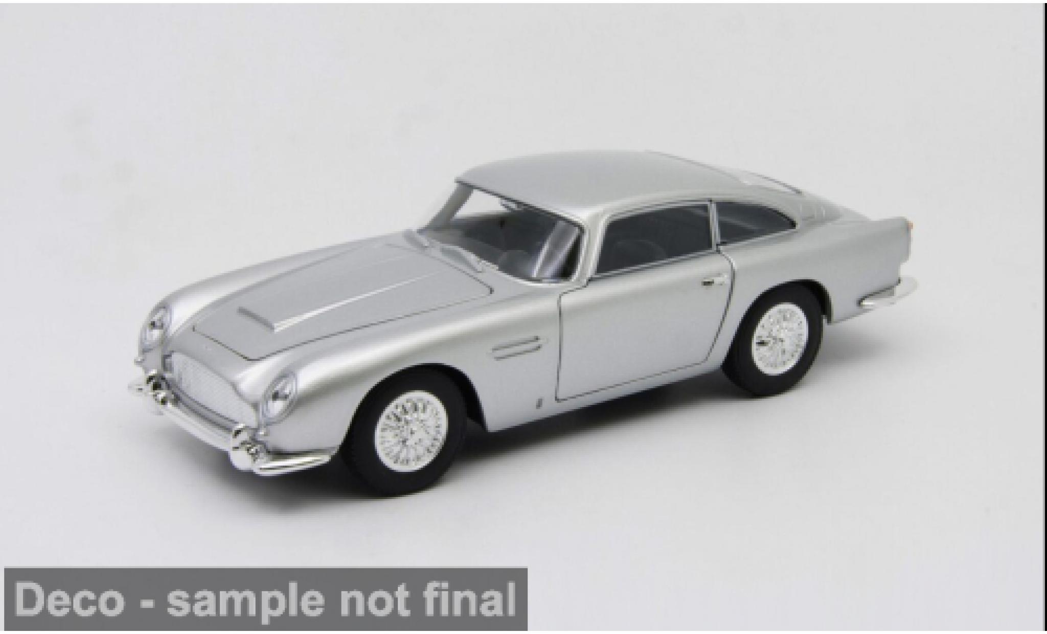 Aston Martin DB5 1/24 Welly silver 1964 1:24 diecast model cars