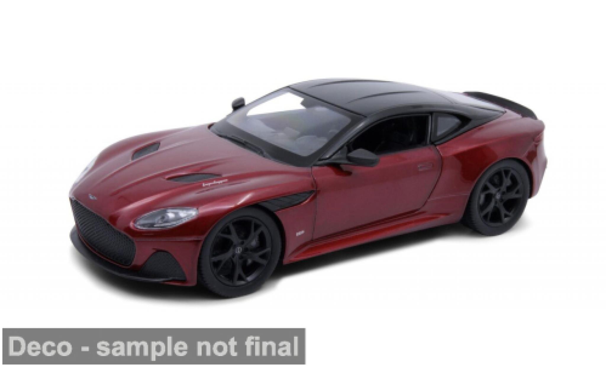 Aston Martin DBS 1/24 Welly red/black 1:24 diecast model cars