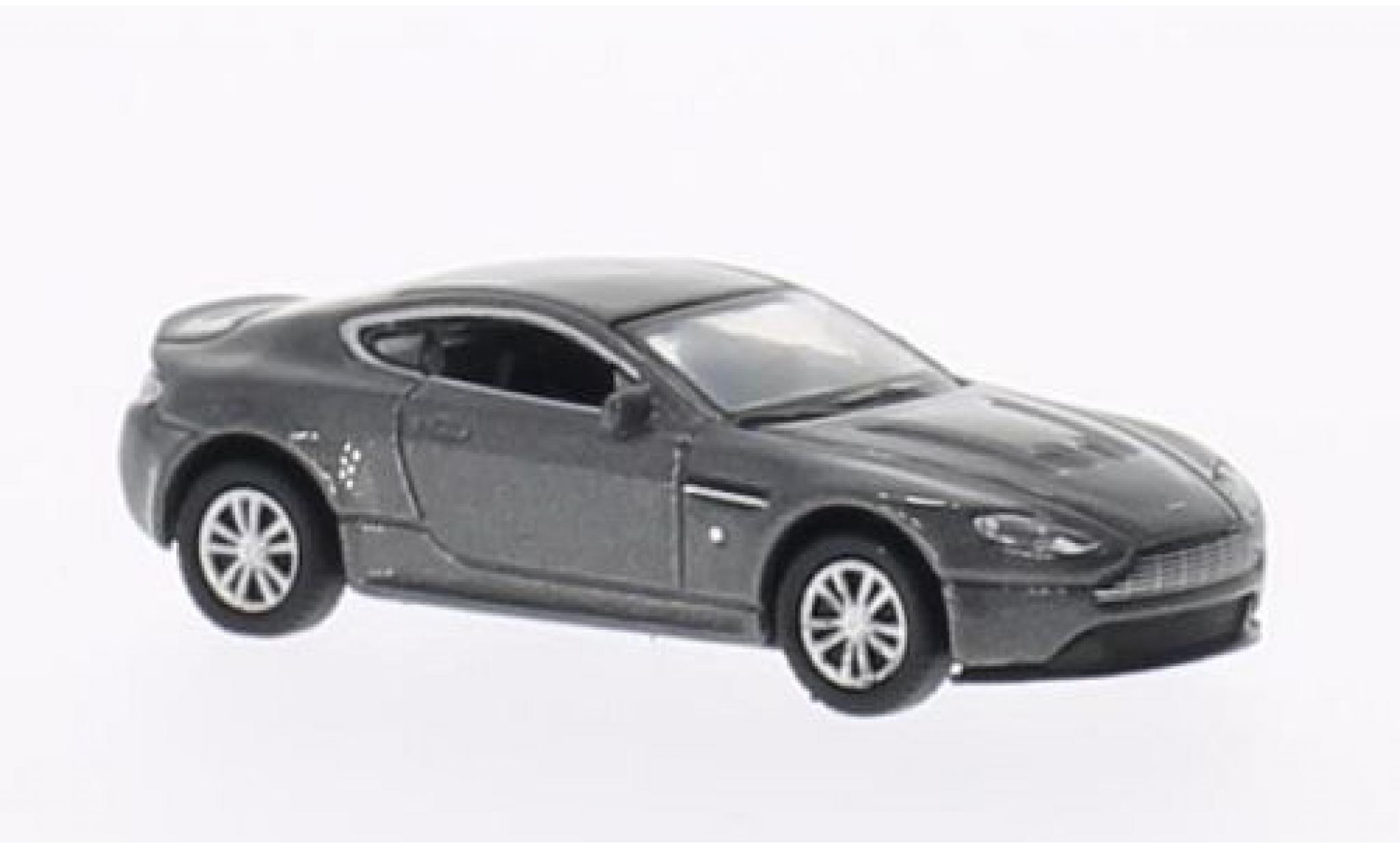 Aston Martin V12 1/87 Welly Vantage metallic grey diecast model cars