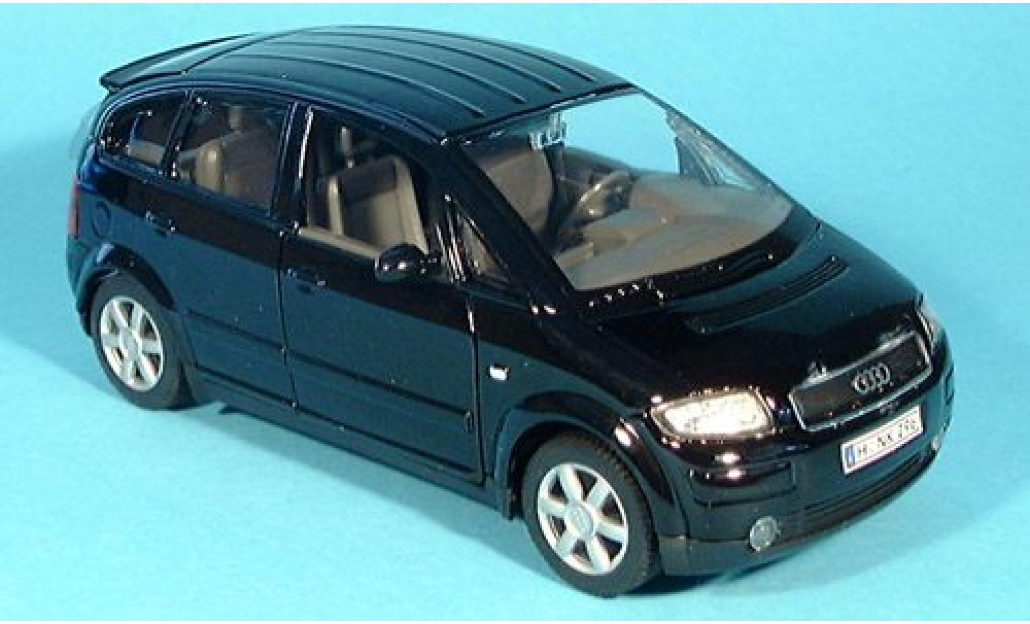 Audi A2 1/24 Welly black 1:24 diecast model cars