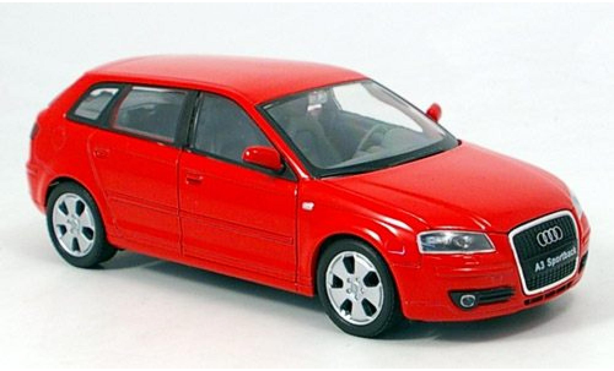 Audi A3 1/24 Welly Sportback red 1:24 diecast model cars