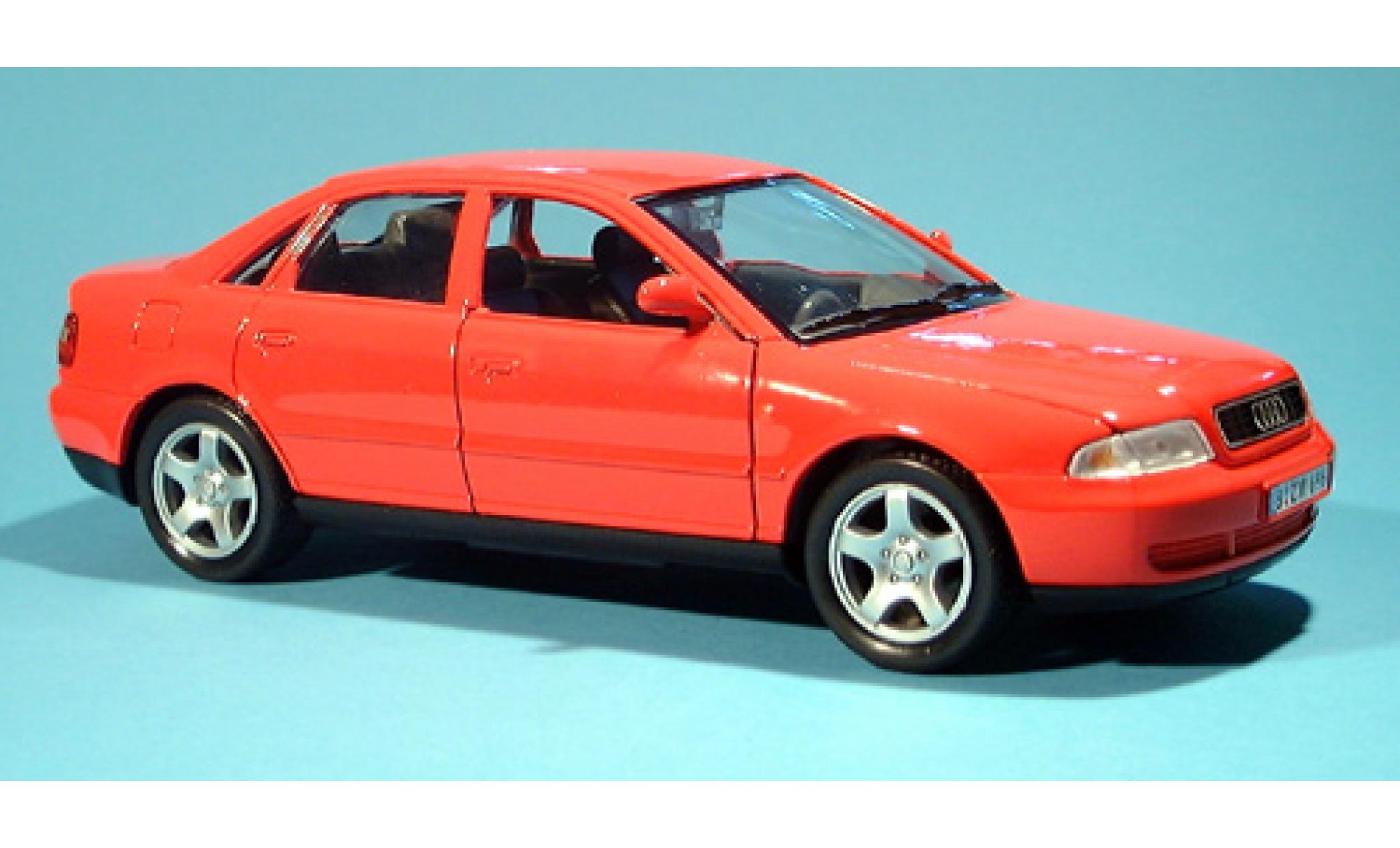 Audi A4 1/24 Welly red 1:24 diecast model cars