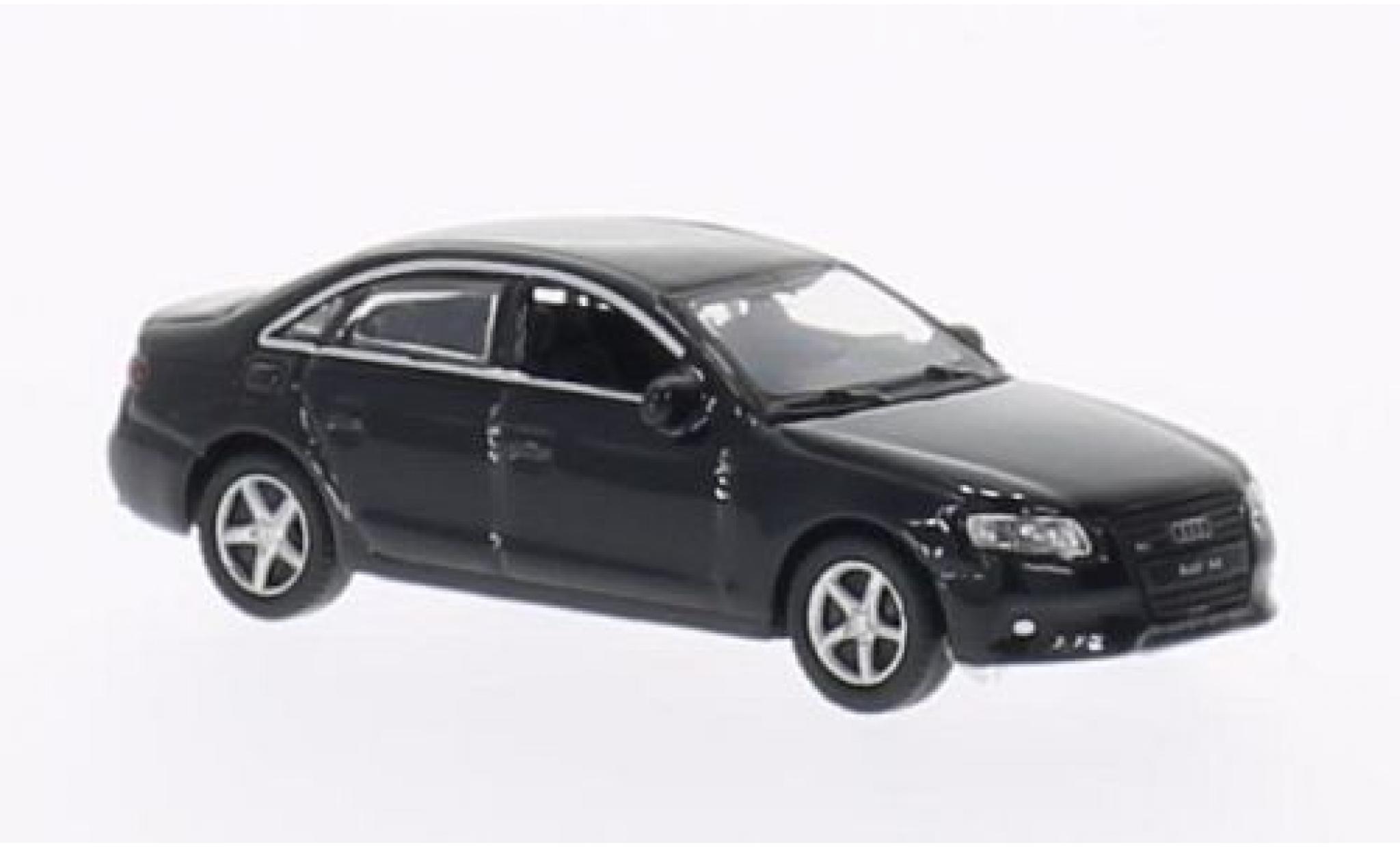 Audi A4 1/87 Welly black 2008 1:87 diecast model cars