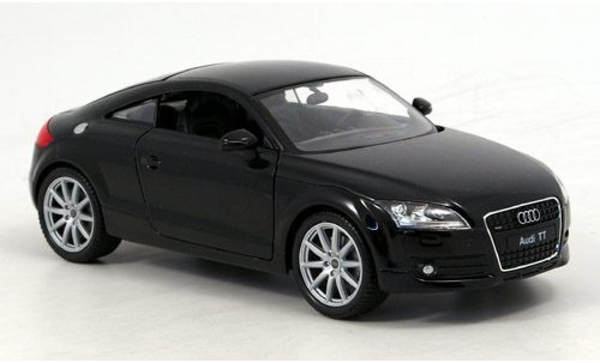 Audi TT 1/24 Welly Coupe black 1:24 diecast model cars