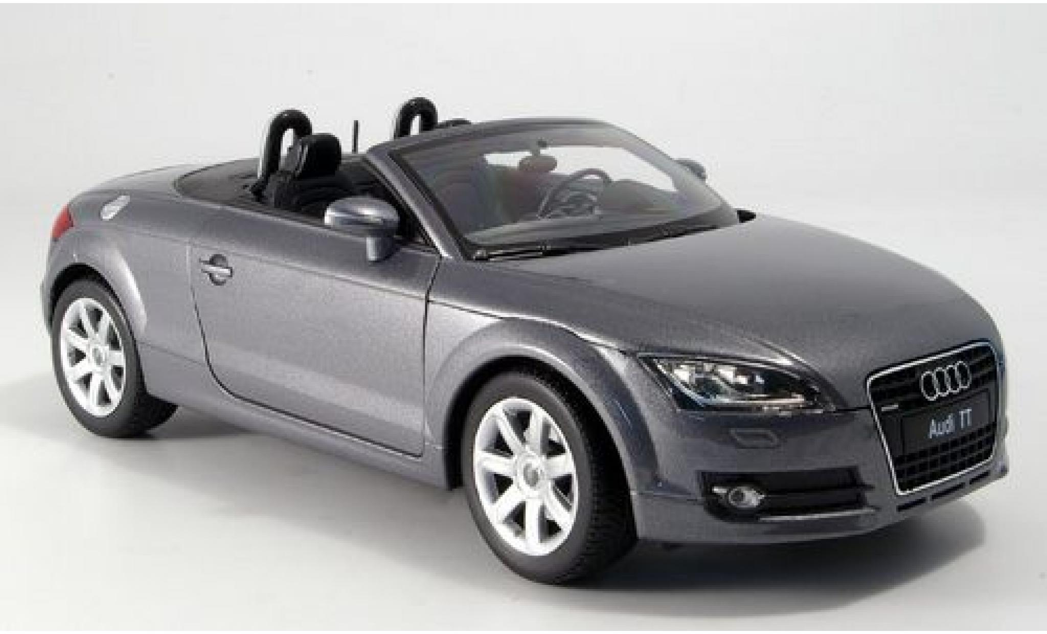 Audi TT 1/18 Welly Roadster met.-grey offen 1:18 diecast model cars