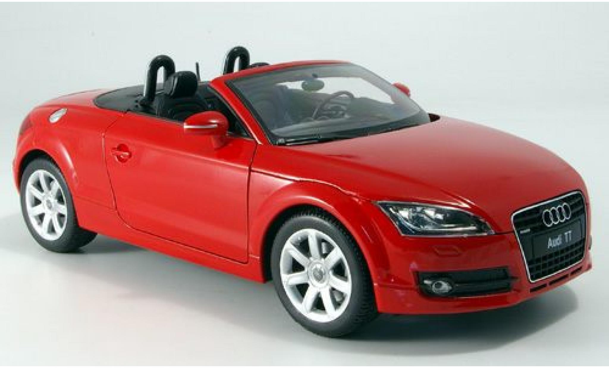 Audi TT 1/18 Welly Roadster red offen 1:18 diecast model cars