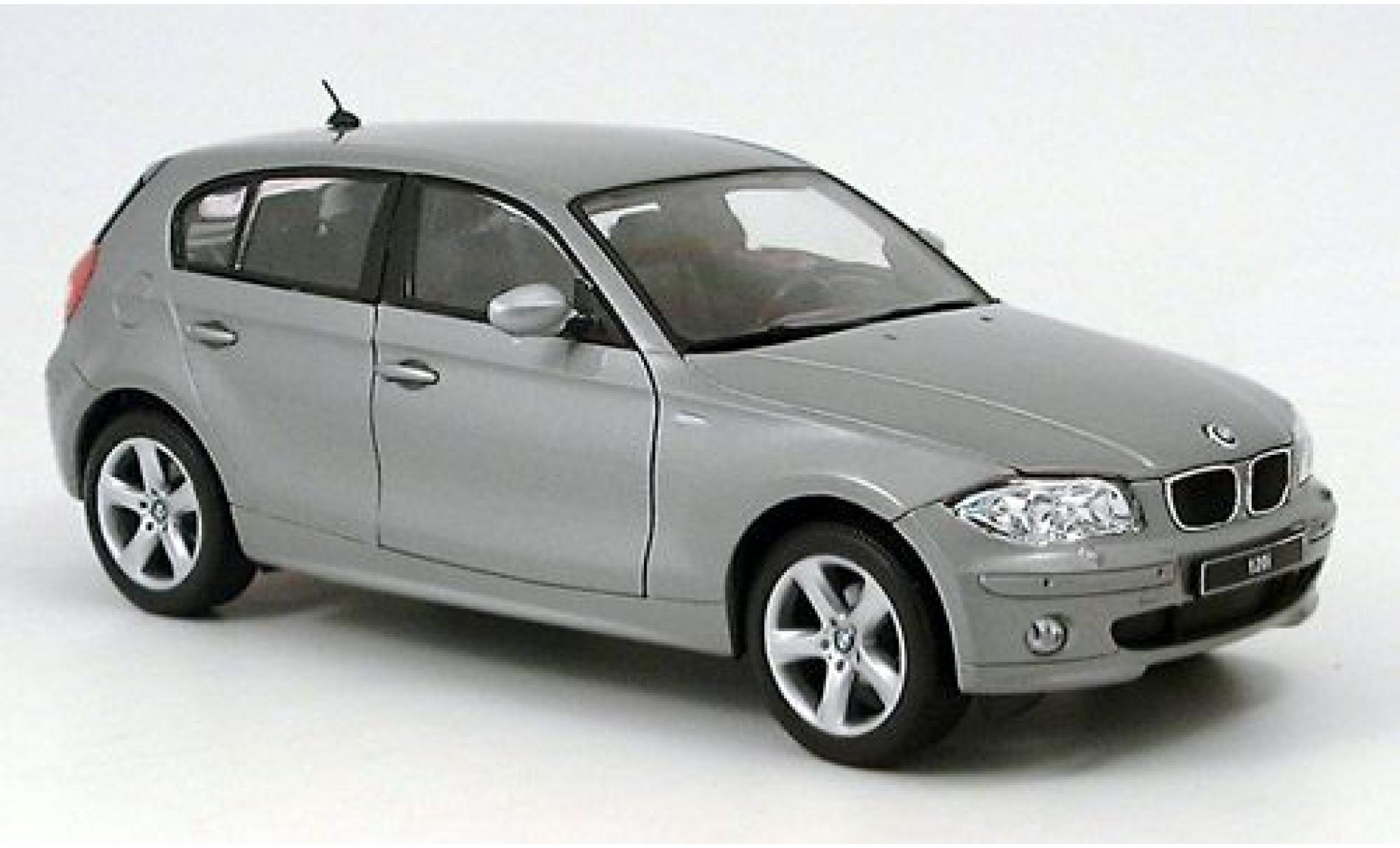 Bmw 120 1/18 Welly i grey 1:18 diecast model cars