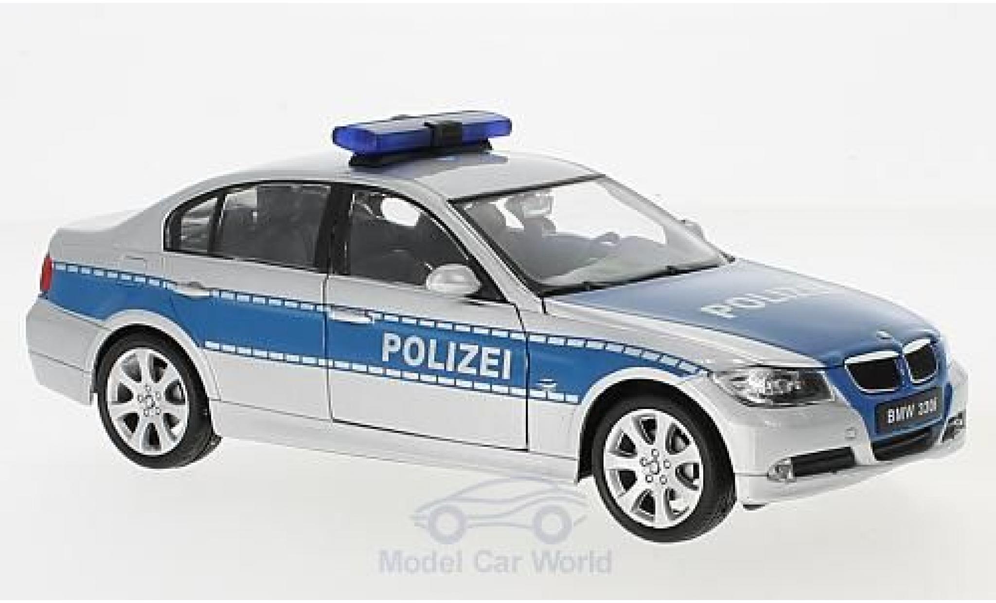 Bmw 330 1/24 Welly I Police diecast model cars