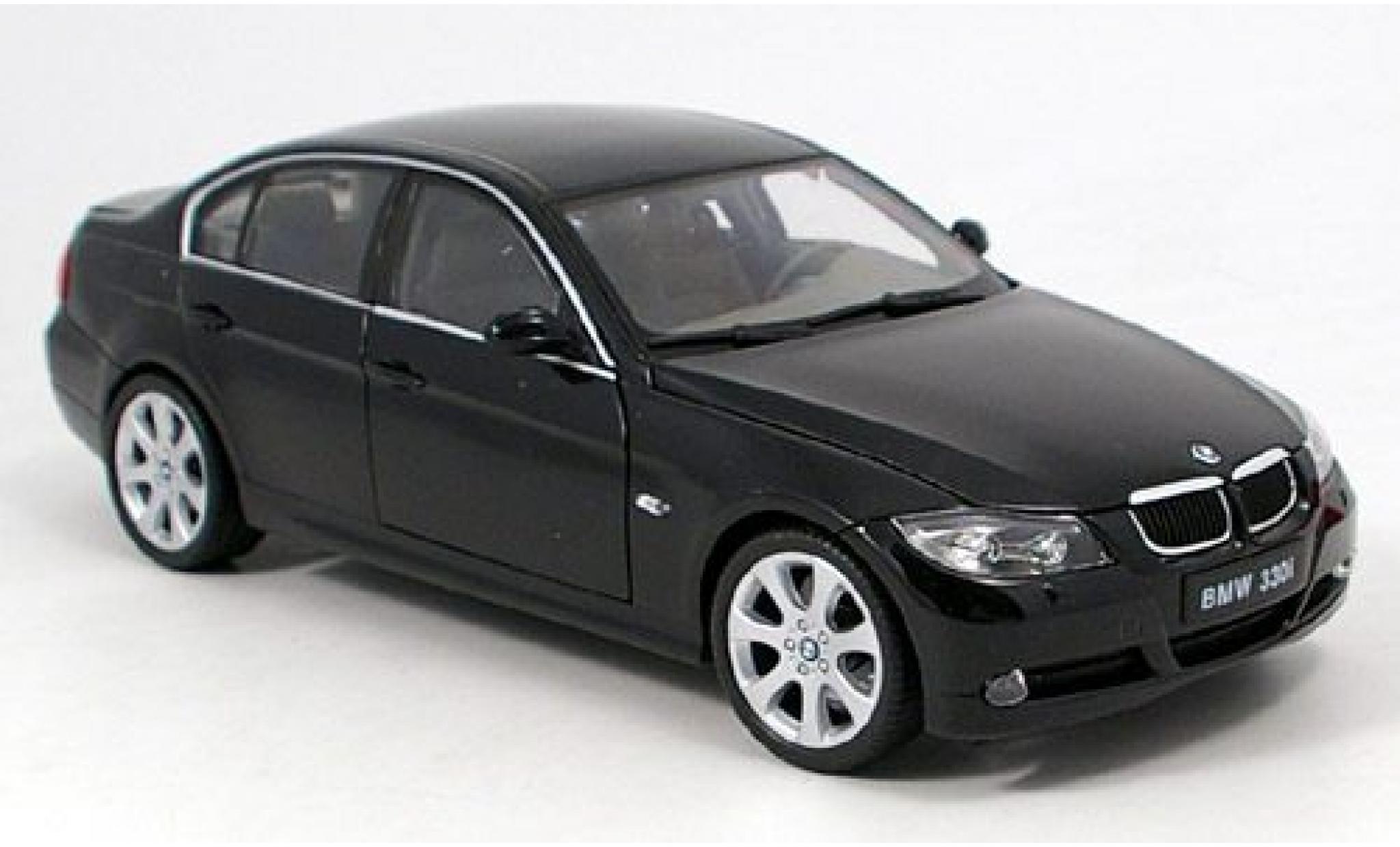 Bmw 330 1/18 Welly i black 1:18 diecast model cars