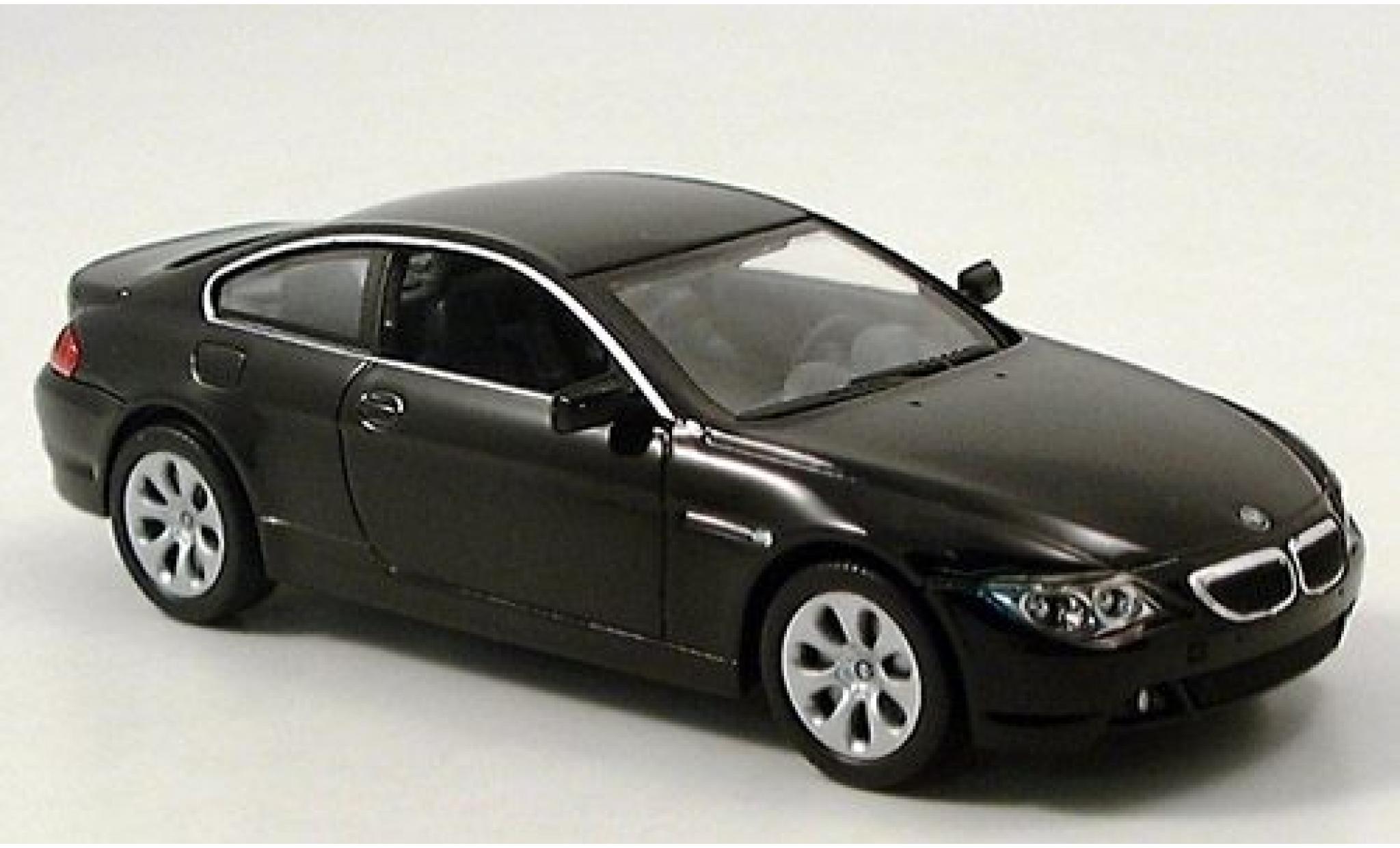 Bmw 645 1/43 Welly ci black 1:43 diecast model cars