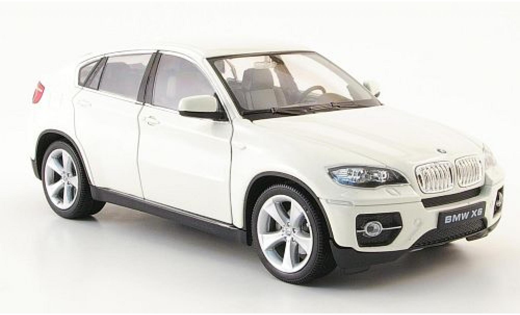 Bmw X6 1/24 Welly white 1:24 diecast model cars