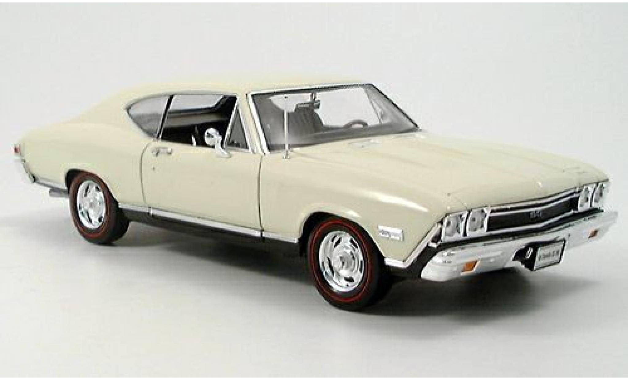 Chevrolet Chevelle 1/18 Welly beige 1968 1:18 diecast model cars