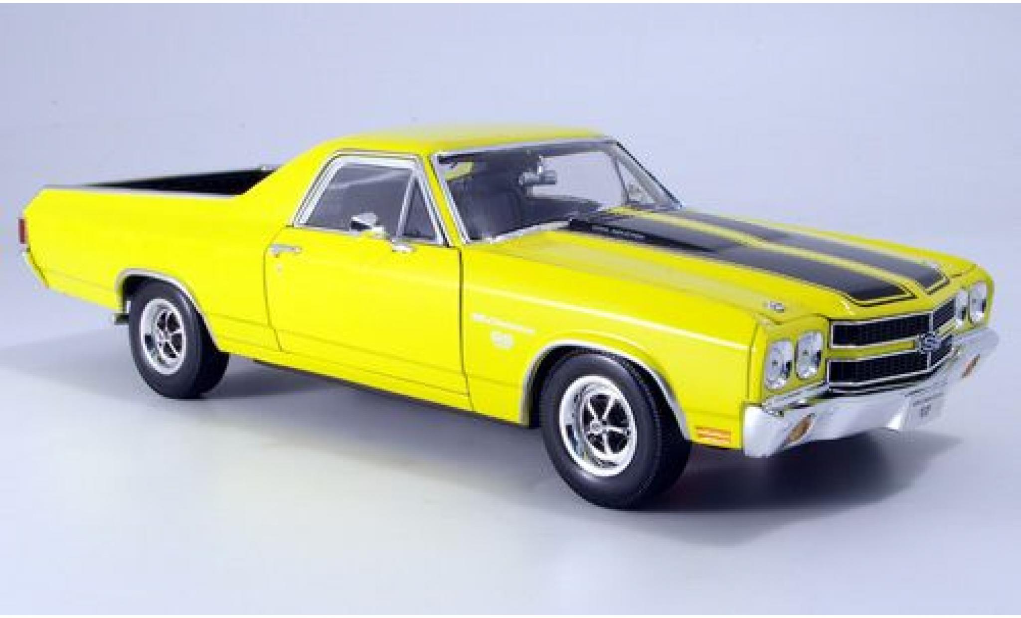 Chevrolet El Camino 1/18 Welly yellow 1970 1:18 diecast model cars