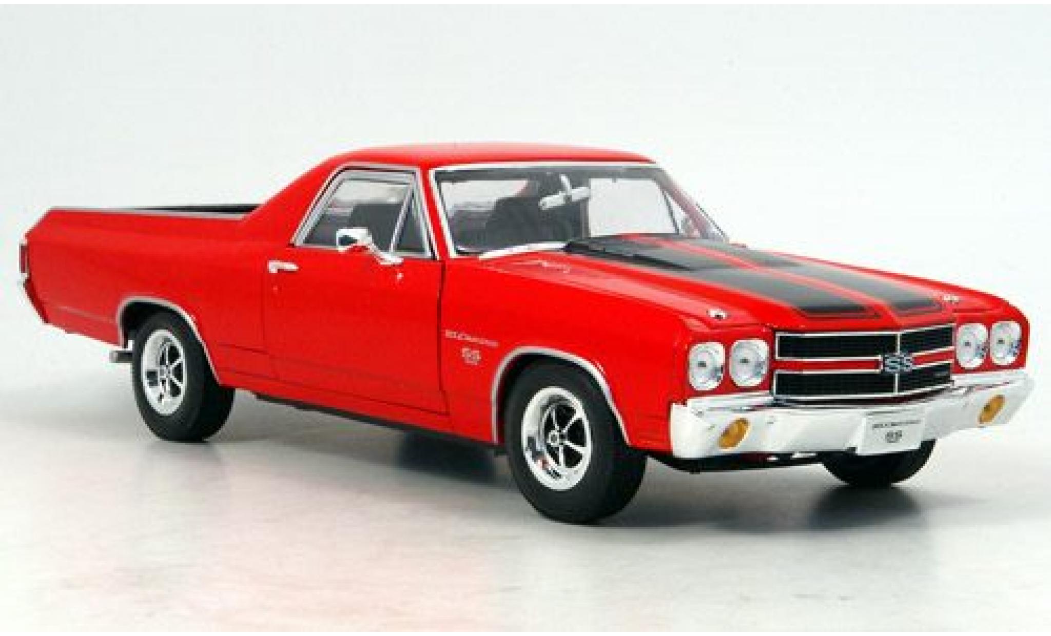 Chevrolet El Camino 1/18 Welly SS 396 red 1970 1:18 diecast model cars