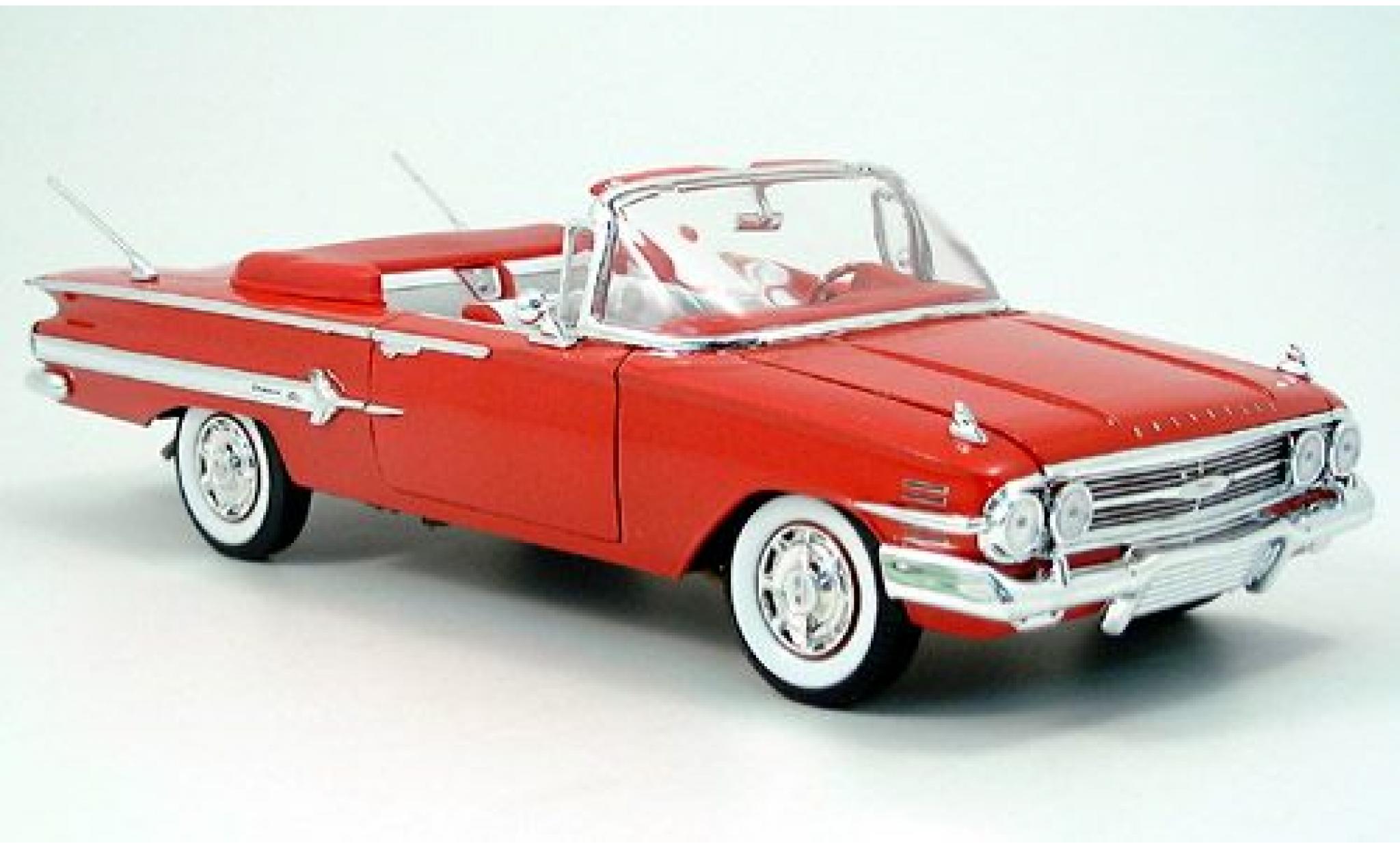 Chevrolet Impala 1/18 Welly Convertible red 1960 1:18 diecast model cars