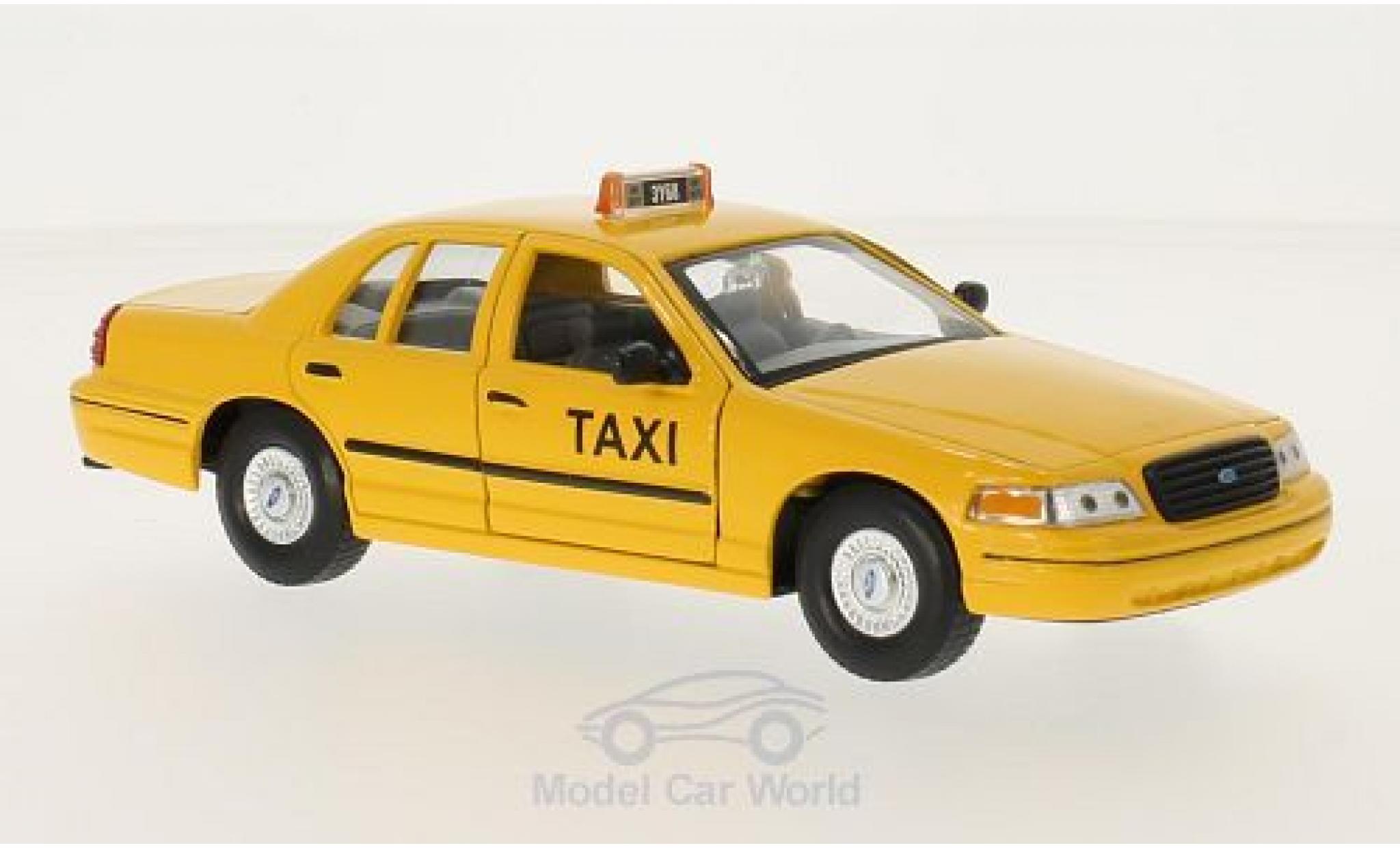 Ford Crown 1/24 Welly Victoria New York Taxi 1999 ohne Vitrine diecast model cars