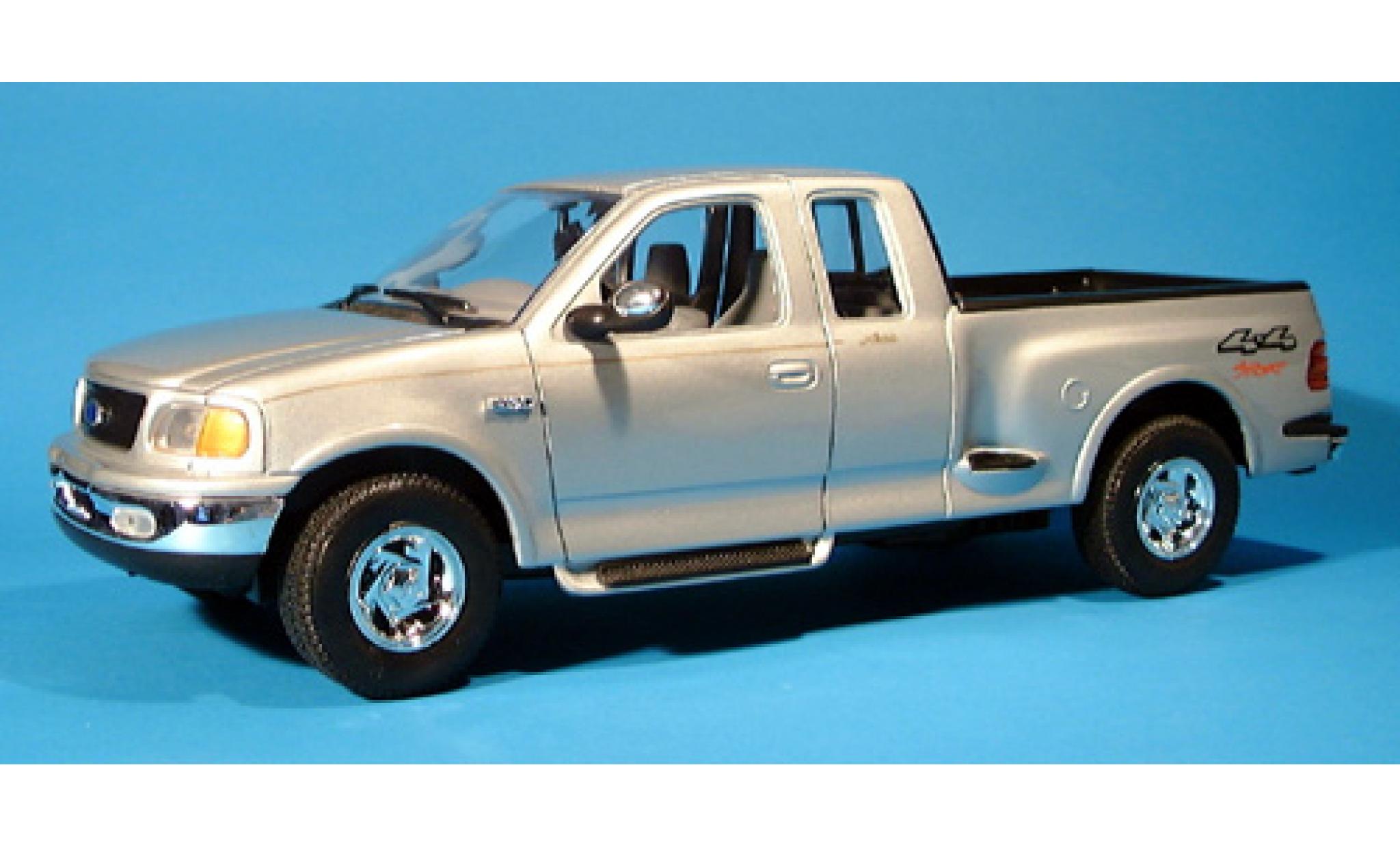 Ford F-1 1/18 Welly 50 Flareside Supercab Pick Up silver 1999 1:18 diecast model cars