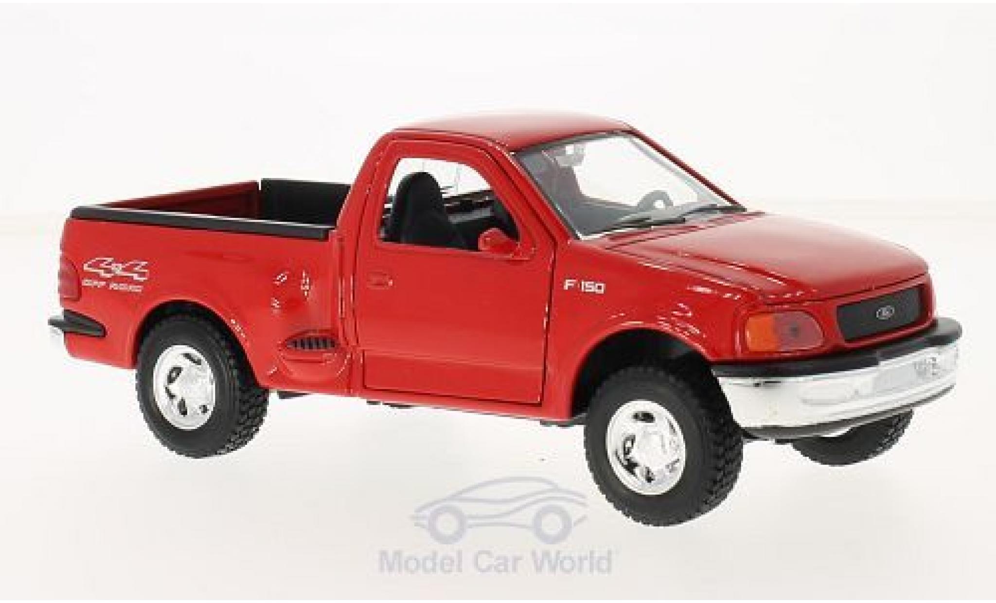 Ford F-1 1/24 Welly 50 Styleside red 1999 diecast model cars