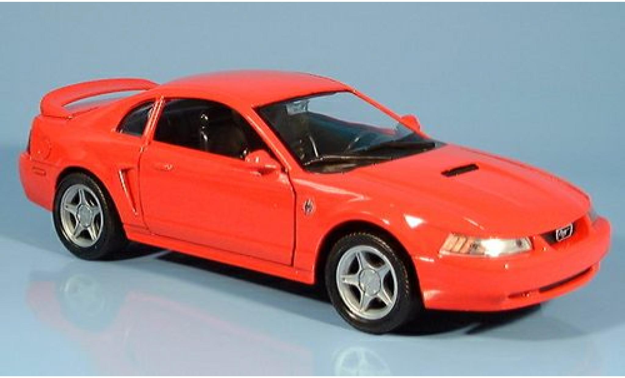 Ford Mustang 1/24 Welly GT red 1999 1:24 diecast model cars