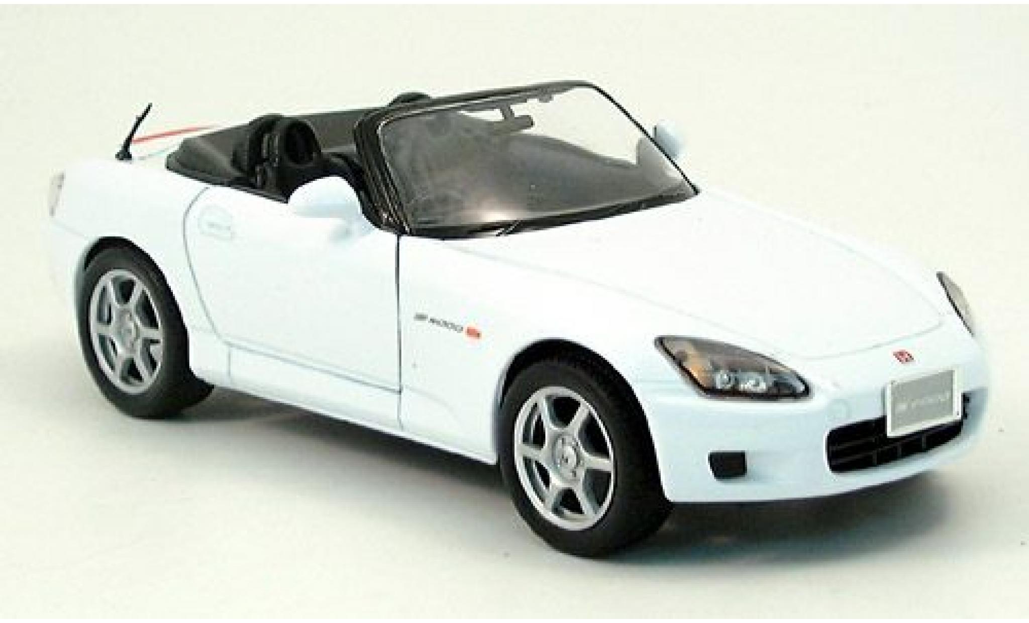 Honda S2000 1/24 Welly white 2000 1:24 diecast model cars