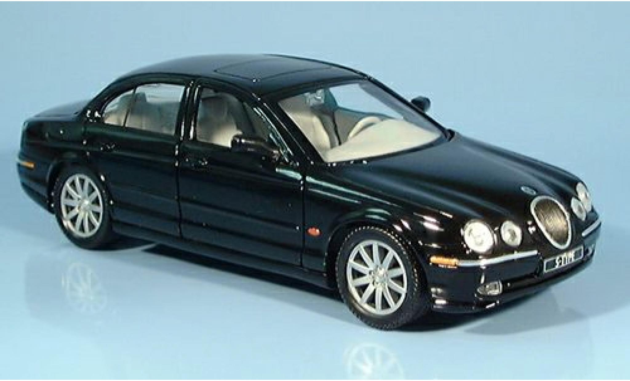 Jaguar S-Type 1/24 Welly black 1:24 diecast model cars
