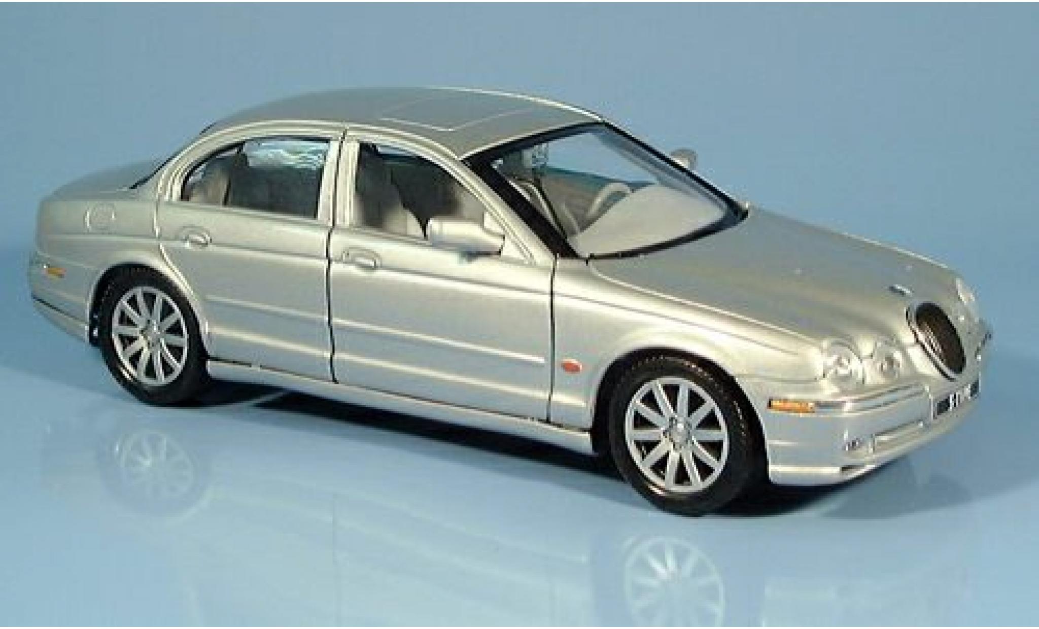 Jaguar S-Type 1/24 Welly silver 1:24 diecast model cars