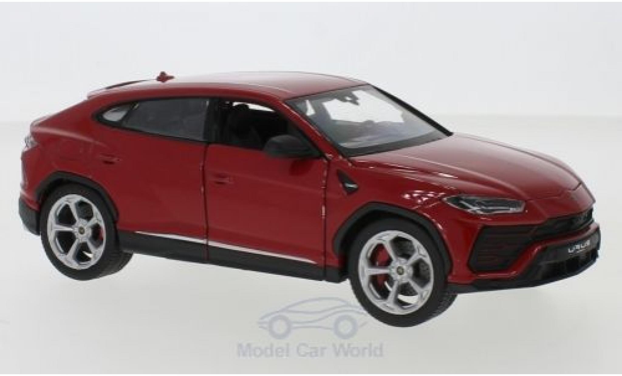 Lamborghini Urus 1/24 Welly red diecast model cars