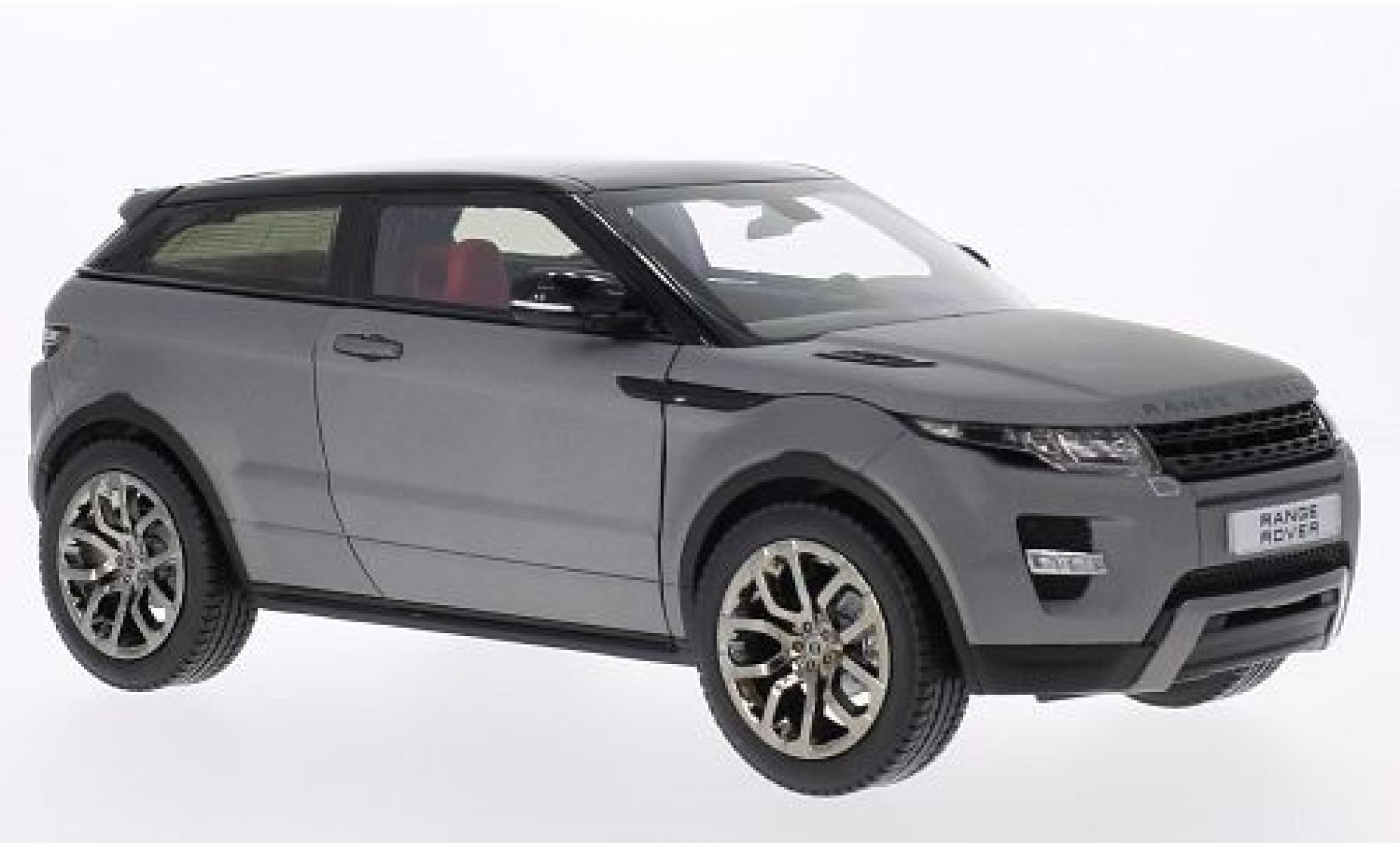 Land Rover Range Rover 1/18 Welly Evoque matt-grey/black GTA Edition diecast model cars