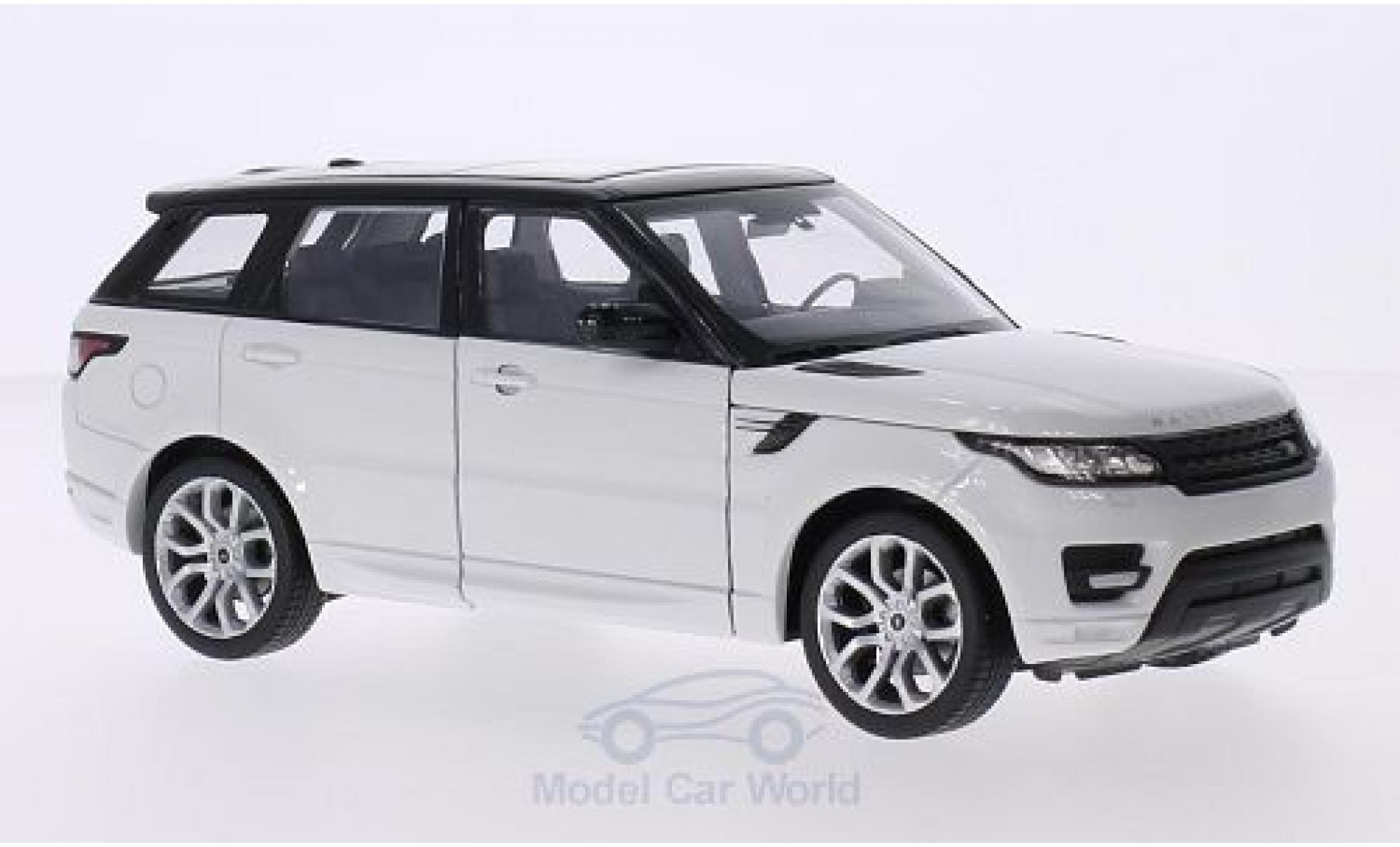 Land Rover Range Rover 1/24 Welly Sport white/black diecast model cars