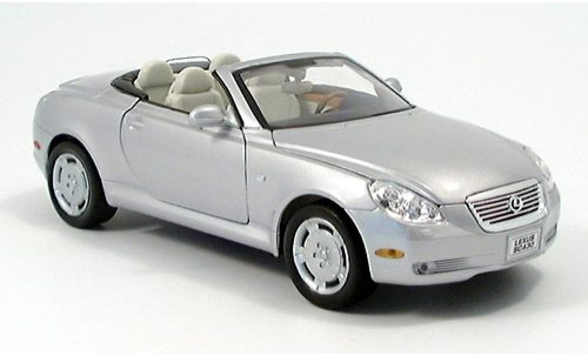 Lexus SC 1/24 Welly 430 silver 1:24 diecast model cars