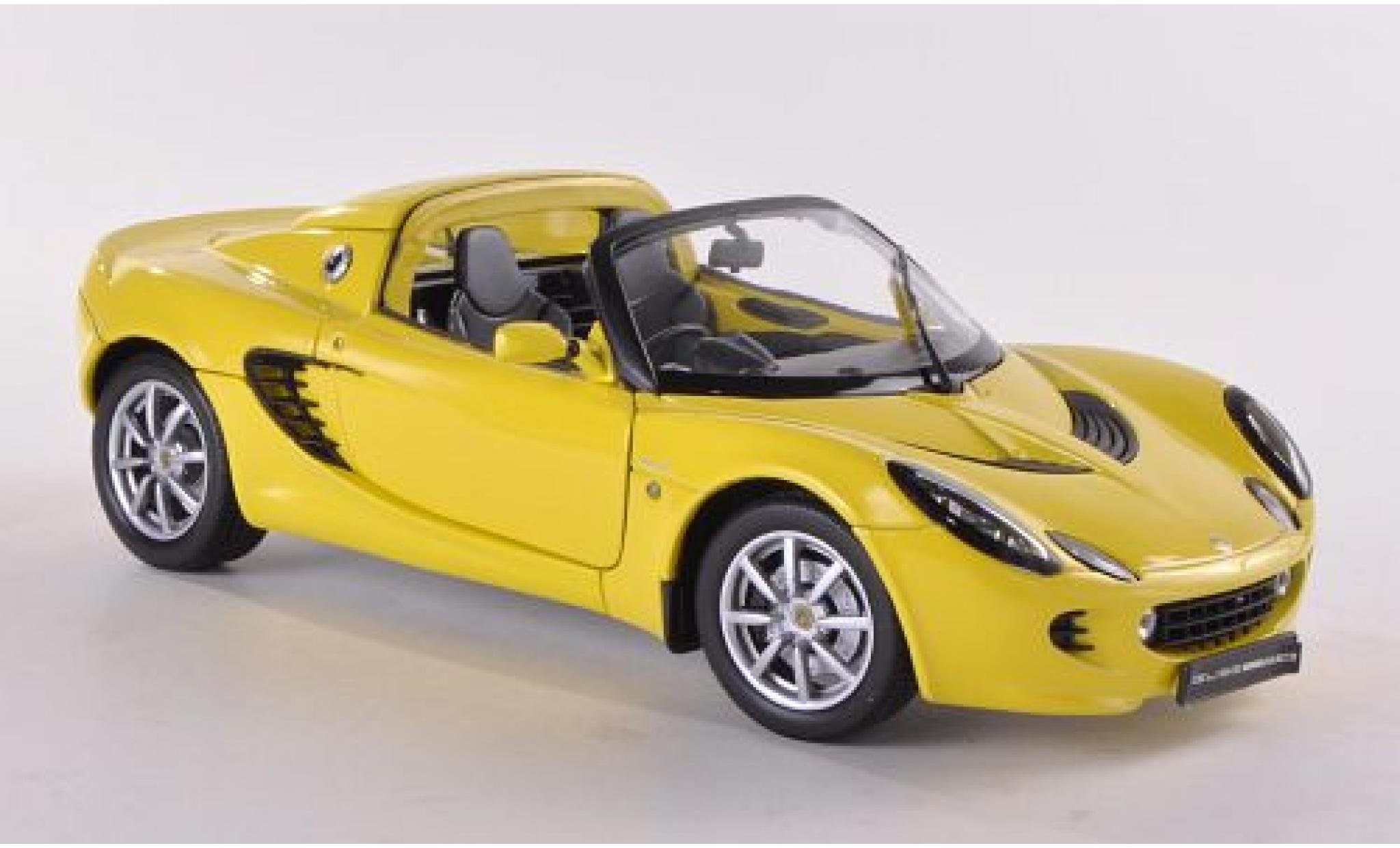 Lotus Elise 1/18 Welly 111S yellow yellow 2003 1:18 diecast model cars