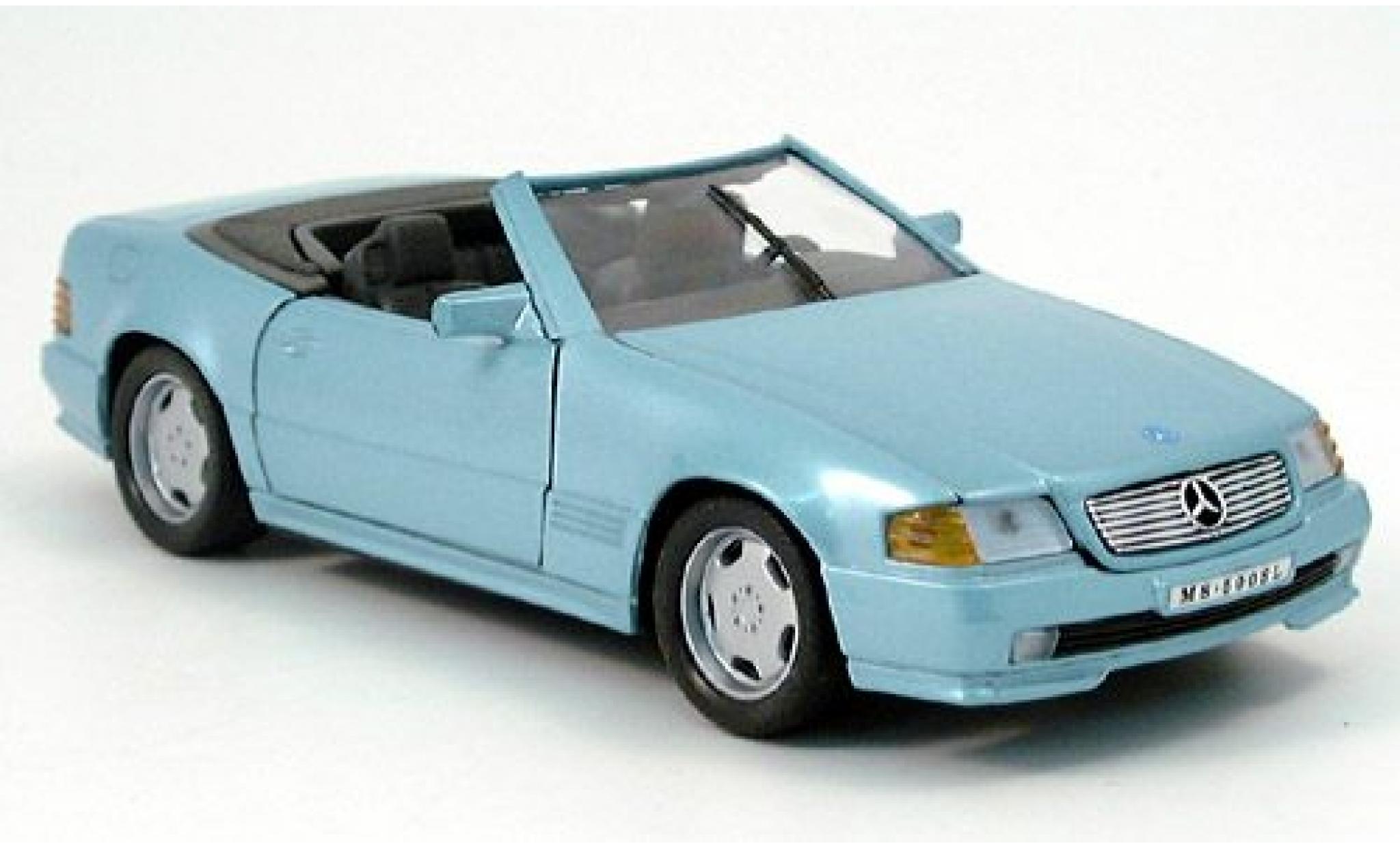 Mercedes 500 1/24 Welly SL met. t&uuml;rkis 2000 1:24 diecast model cars