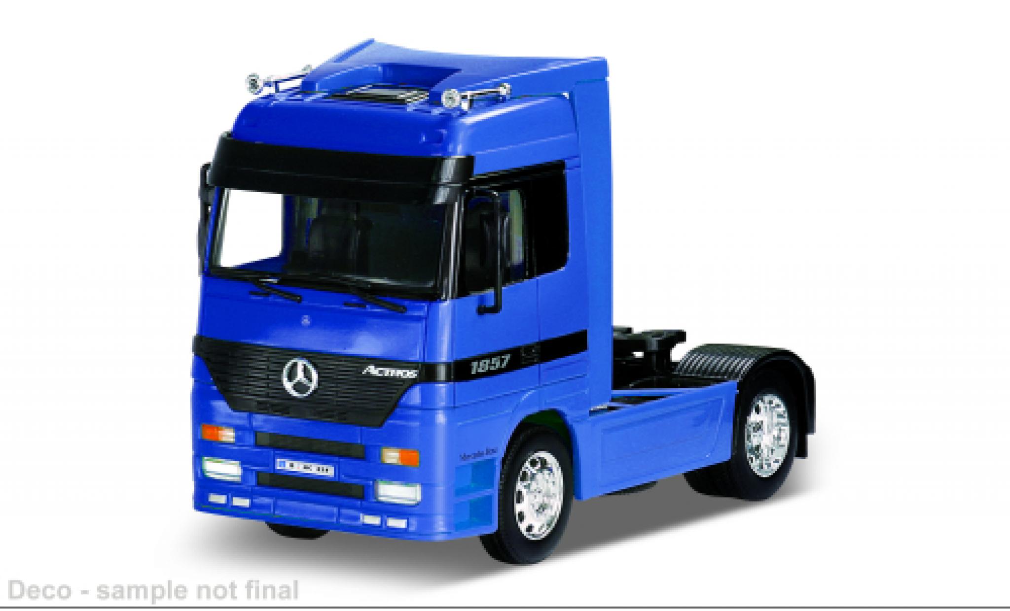 Mercedes Actros 1/32 Welly blue 1:32 diecast model cars