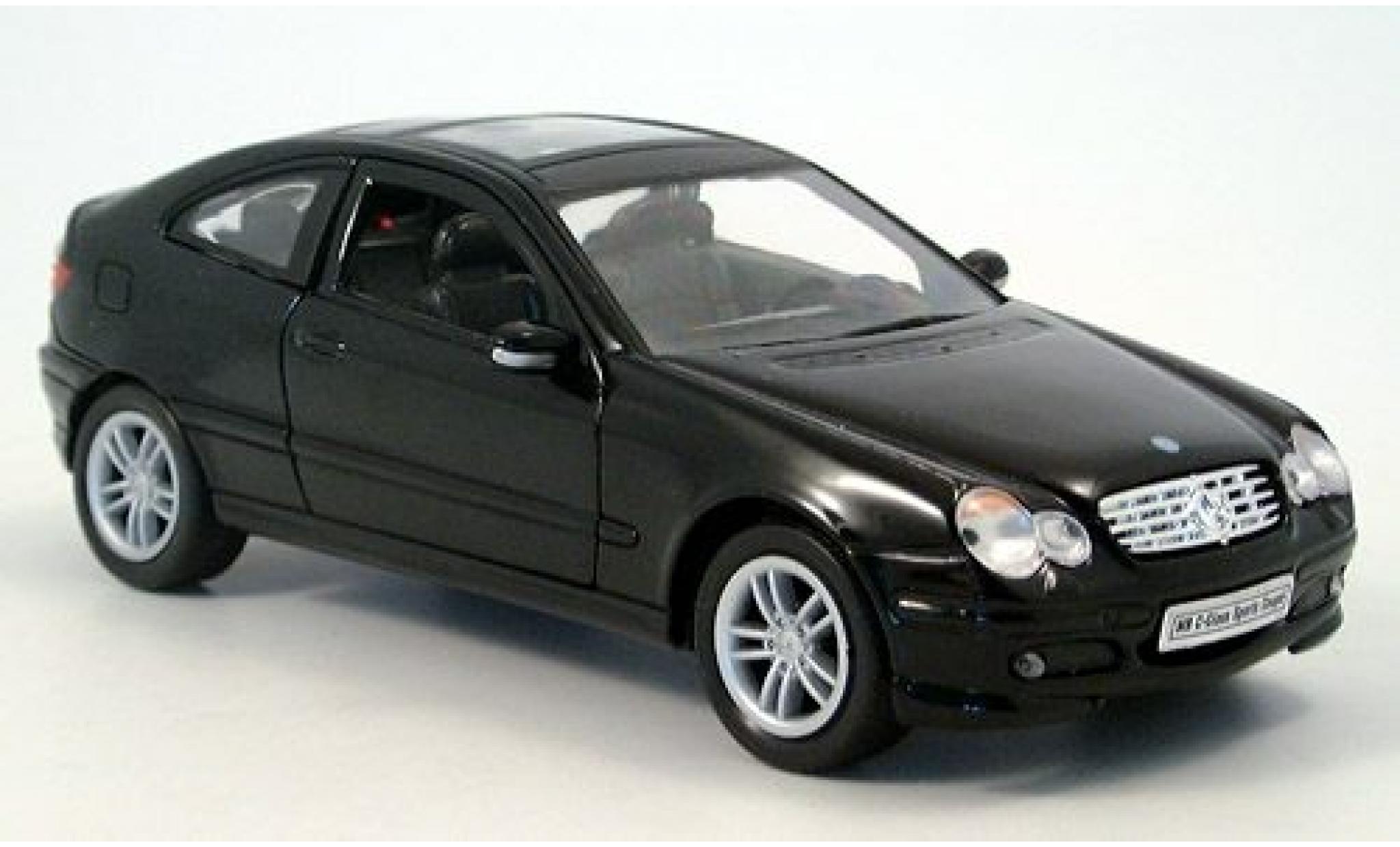 Mercedes Classe C 1/24 Welly Compact black 1:24 diecast model cars