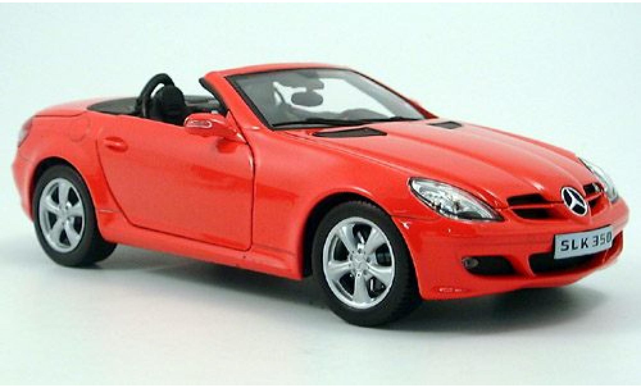 Mercedes Classe SLK 1/18 Welly SLK offen red 2004 1:18 diecast model cars