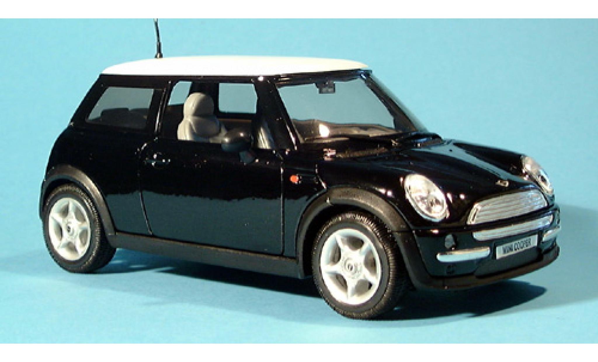 Mini Cooper 1/24 Welly black 1:24 diecast model cars