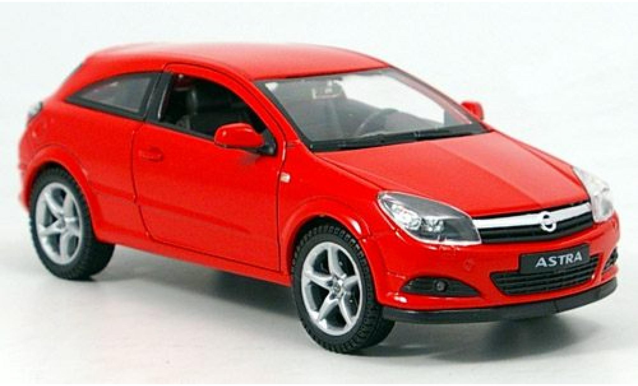 Opel Astra 1/24 Welly GTC red 1:24 diecast model cars